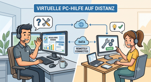 virtuelle PC-Hilfe auf Distanz